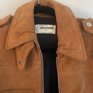 Zadig & voltaire 2019 suede jacket